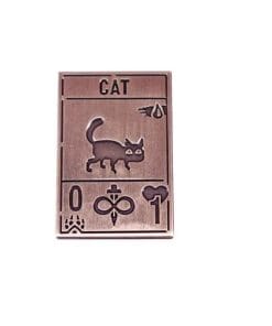 Inscryption 'Inky Black Cat' Enamel Pin