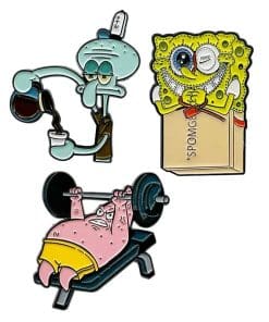 Alternative view of SpongeBob SquarePants 'Tied Hand' Enamel Pin