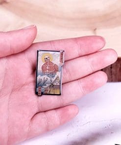 Alternative view of Attack on Titan 'Colossal Titan Ukiyo-e' Enamel Pin
