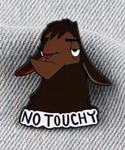 Emperor's New Groove 'Kuzco Llama | No Touchy' Enamel Pin - Image 3