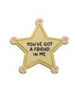Toy Story 'Woody Badge | You've Got a Friend in Me' Enamel Pin
