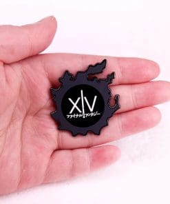 Alternative view of Final Fantasy XIV 'Logo' Enamel Pin