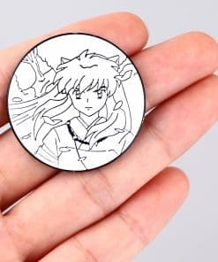 Alternative view of Inuyasha 'Dog Demon Comic' Enamel Pin