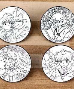 Inuyasha 'Kikyo Comic' Enamel Pin - Image 3
