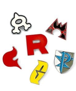 Alternative view of Pokemon Adventures 'Team Rockets Logo' Enamel Pin