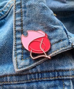 Alternative view of Digimon Adventure 'Flying Hat' Enamel Pin