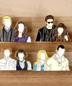 Alternative view of Twilight 'Rosalie Hale | Emmett Cullen' Enamel Pin