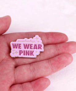 Alternative view of Mean Girls 'On Wednesdays We Wear Pink' Enamel Pin