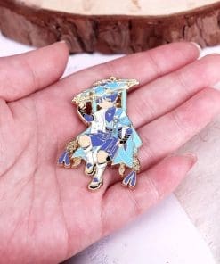 Alternative view of Genshin Impact 'Scaramouche' Enamel Pin