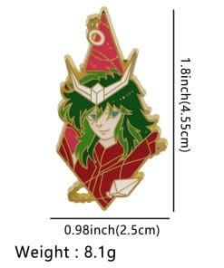 Saint Seiya: Knights of the Zodiac 'Shun' Enamel Pin - Image 3