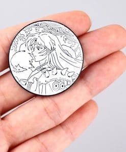 Alternative view of Inuyasha 'Sesshomaru Comic' Enamel Pin