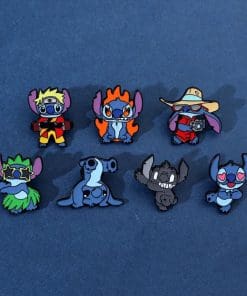 Stitch 'Naruto Cosplay' Enamel Pin - Image 3