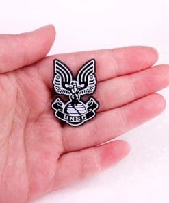 Alternative view of Halo 'United Nations Space Command' Enamel Pin
