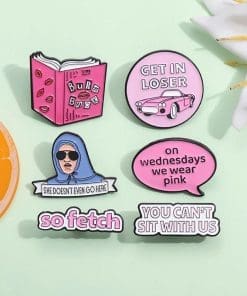 Mean Girls ‘Burn Book | Open Book’ Enamel Pin - Image 5