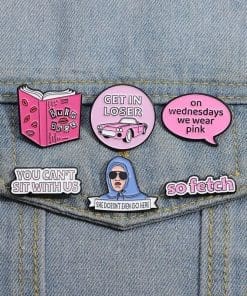 Alternative view of Mean Girls ‘On Wednesdays We Wear Pink 2.0’ Enamel Pin