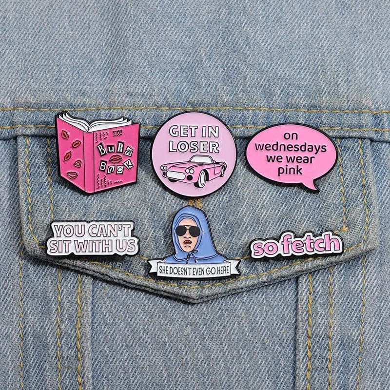Mean Girls ‘Burn Book | Open Book’ Enamel Pin - Image 3