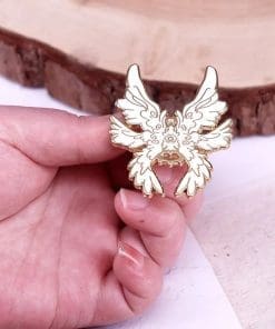 Alternative view of The Book of Enoch 'Seraphiel Angel' Enamel Pin