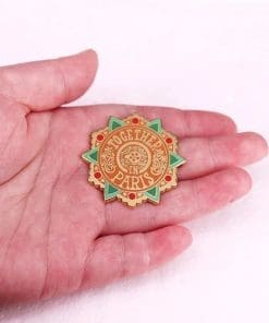 Alternative view of Fairy Tale Book 'Together in Paris | Triple Color' Enamel Pin