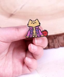 Alternative view of Cat 'Howl's Moving Castle | Cat x Wizard Howl'  Enamel Pin