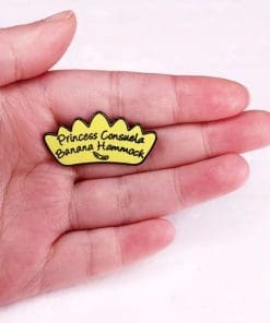 Alternative view of Friends 'Princess Consuela Banana Hammock' Enamel Pin