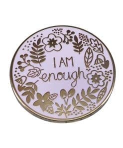 Awareness 'I Am Enough' Enamel Pin