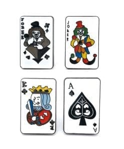 Poker Card 'Joker Card' Enamel Pin - Image 5