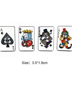 Alternative view of Poker Card 'Joker Club' Enamel Pin