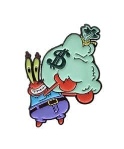 SpongeBob SquarePants ‘Mr. Krabs | Stash of Money’ Enamel Pin