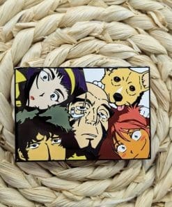 Cowboy Bebop ‘Selfie | Spike | Fayed | Jet | Edward’ Enamel Pin - Image 3