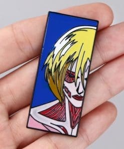 Alternative view of Attack on Titan ‘Annie Leonhart | Half Face’ Enamel Pin