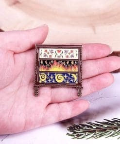Alternative view of Sarah J. Maas 'Feyre's Dresser' Enamel Pin