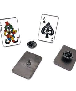 Poker Card 'Joker Card' Enamel Pin - Image 3