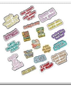Alternative view of Mistakes Are Proof That You Are Trying Enamel Pin