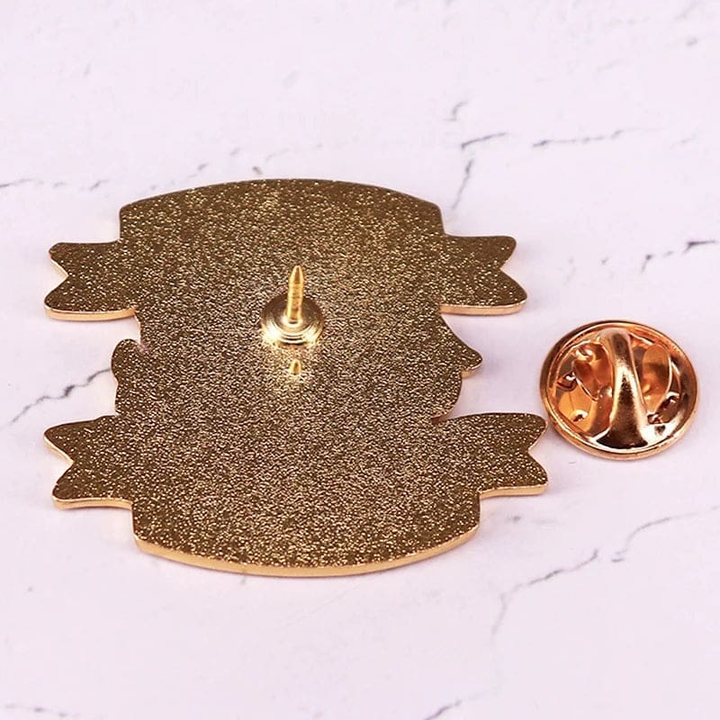 Genshin Impact 'Albedo | I'm Not Depressed I'm a Genius' Enamel Pin - Image 4