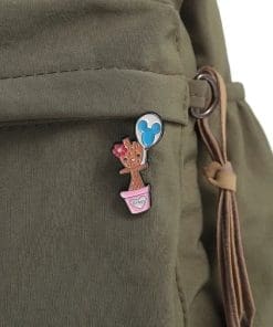Guardians of the Galaxy ‘Groot in Pink Pot’ Enamel Pin - Image 4