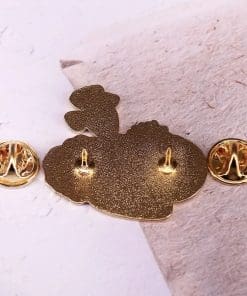 Desert Plant 'Flowering Cactus' Enamel Pin - Image 4