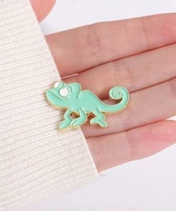 Alternative view of Tangled 'Pascal | Chameleon' Enamel Pin