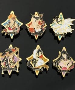 Genshin Impact 'La Signora' Enamel Pin - Image 4