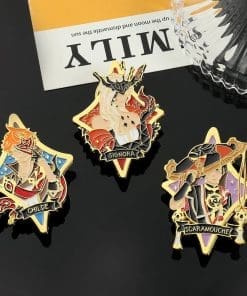 Alternative view of Genshin Impact 'Tartaglia | Childe' Enamel Pin