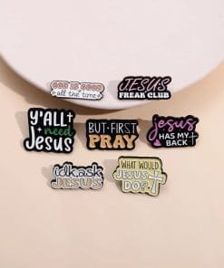 Alternative view of God is Good All the Time Enamel Pin