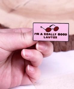 Alternative view of Spider-Man: No Way Home 'I'm a Really Good Lawyer' Enamel Pin