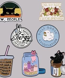 Little Kittens ‘Anti-Depressants’ Enamel Pin - Image 3