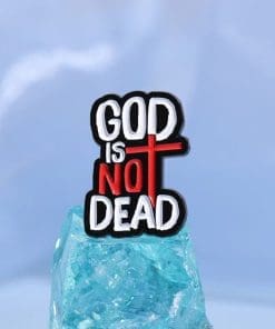 Alternative view of Believe 'God is Not Dead' Enamel Pin