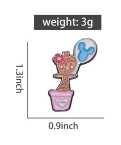 Guardians of the Galaxy ‘Groot in Pink Pot’ Enamel Pin - Image 5