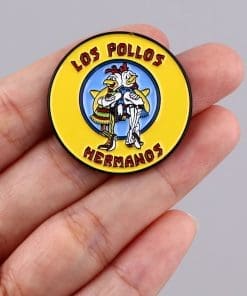 Alternative view of Breaking Bad ‘Los Pollos Hermanos 2.0’ Enamel Pin