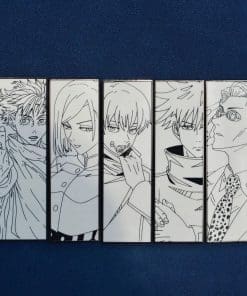 Alternative view of Jujutsu Kaisen 'Gothic Nanami' Enamel Pin