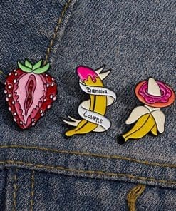 Sweet Treat 'Banana Lovers' Enamel Pin - Image 3