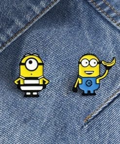 Alternative view of Minions 'Stuart | Prisoner' Enamel Pin