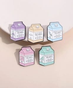 Box of Tears 'Business Student | 100% Pure and Fresh' Enamel Pin - Image 4