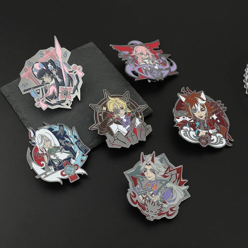 Genshin Impact ‘Yun Jin | Geo 2.0’ Enamel Pin - Image 5